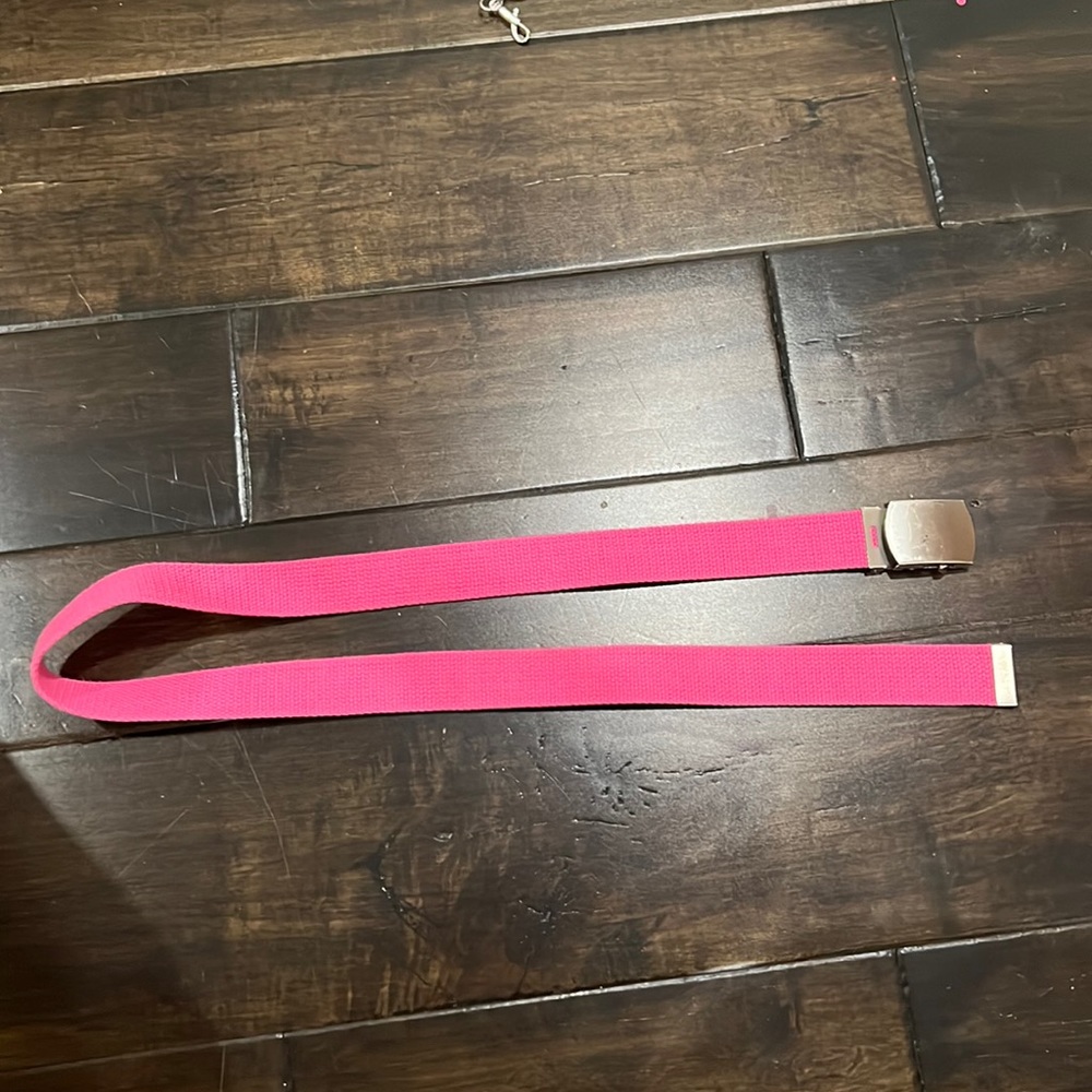 Pink Brandy melville belt